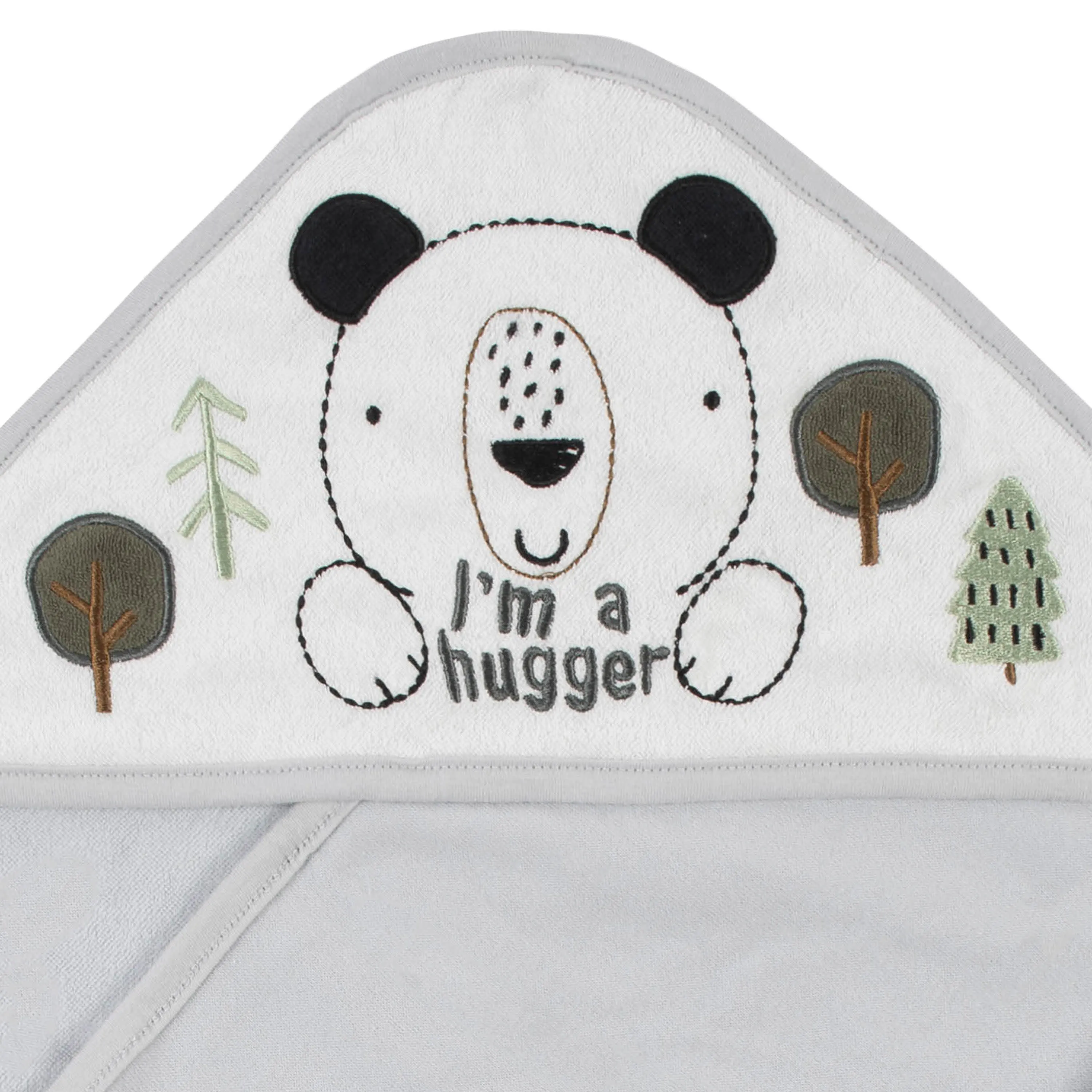 12-Piece Boys Bear Hooded Towel & Washcloth Set