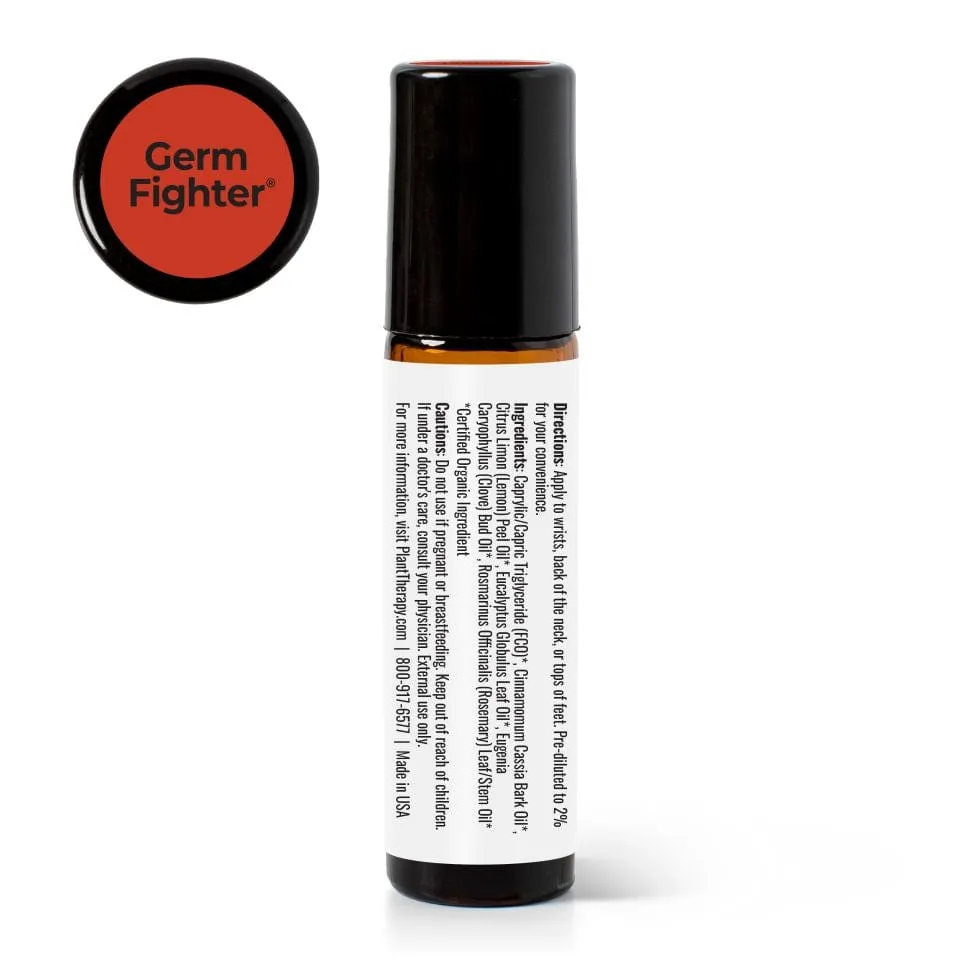 Germ Fighter Essential Oil Blend Pre-Dilluted Roll-On