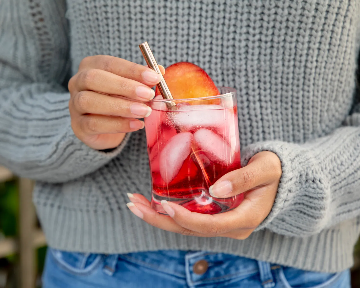 Stainless Cocktail Straws - Set of 5