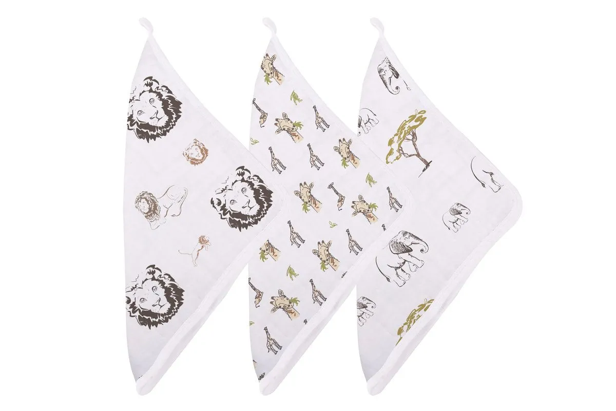 Washcloth Set (Multiple Prints)